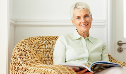 Greater Philadelphia area home caregiver assisting senior client at home